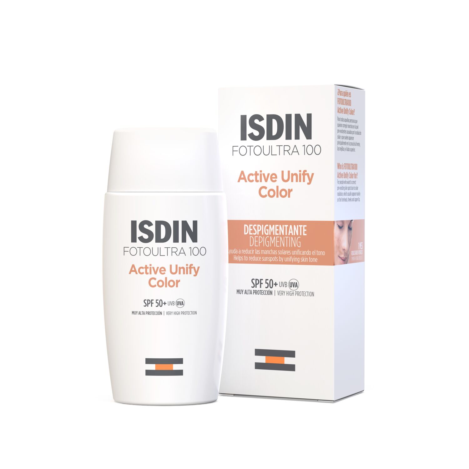 FOTOULTRA 100 ISDIN ACTIVE UNIFY COLOR (PROTECTOR SOLAR CON COLOR)